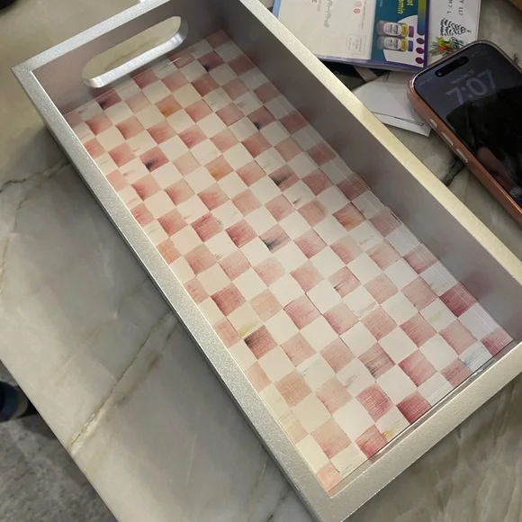 MACKENZIE CHILDS VANITY TRAY - Picture 1 of 3